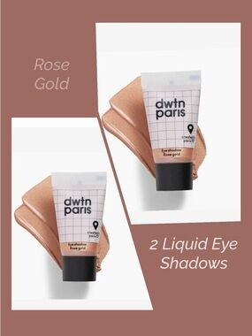 Dwtn Paris Eyeshadow (Rose Gold) 2 Deluxe Mini